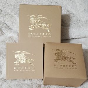 NWT AUTHENTIC BURBERRY WATCH BOX